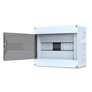 Rozdzielnica natynkowa 290x230x115 mm 12 modułów, IP54