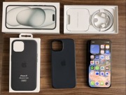 Iphone 15 256GB Stan idealny + etui Apple bateria 95%