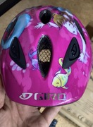 Kask dziecięcy Giro ze światełkami + gratis