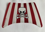 LEGO Pirates (Piraci) nowy żagiel piracki z trupią czaszką sailbb42