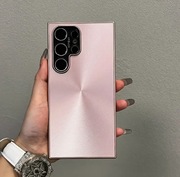 Nowe metaliczne różowe etui samsung Galaxy s23 ultra