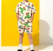 Nowy letni komplet To Story 116 cm t-shirt i spodenki