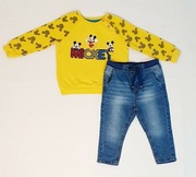 Jeansy i bluza zestaw / komplet 