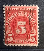5 cent. Postage Due. 1931 rok