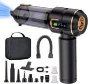 Odkurzacz ręczny bezprzewodowy 27000Pa HEPA do auta domu