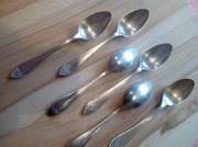 ŁYŻECZKI DO HERBATY d FRAGET MET 60 WZÓR FRANCUSKI