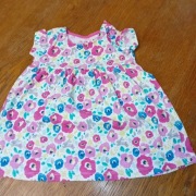 bawełniana sukieneczka rozmiar 68/74cm