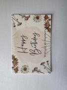 Kartka okolicznościowa urodzinowa „Happy Birthday” + koperta