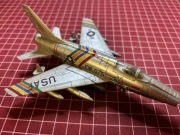 samolot North American F-100 Super Sabre - model kolekcjonerski skala 1/100