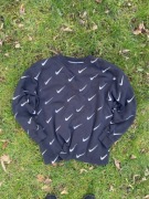 Bluza Nike multilogo swoosh r.S/M czarny unisex