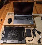 Laptop LENOVO LOQ - i5-12450HX/16GB/512GB SSD/RTX3050 6GB/Win11/mysz/podkła
