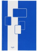 Brulion A5 zeszyt 96 kartek twarda oprawa w kratkę