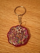 Ręcznie robiony elegancki brelok