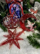 Duży zestaw ozdob świątecznych | Handmade | W pudełku prezentowym