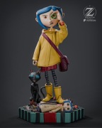 Figurka druk 3D żywica " Coraline - F1520 " - 120 mm