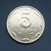 Moneta Ukraina 5 kopiejek 2006