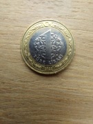 Turcja 1 lira 2022 stan I; 100 at Wielkiej Ofensywy