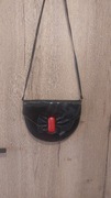 Vintage bag torebka premium jakość oldmoney lakierowana kokarda