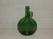 WAZON BUTELKA - ZIELONA -SZMARAGDOWA VINTAGE !!!