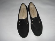 ARA NATURFORM baleriny skóra zamsz 37,5 wkł.23,5 G