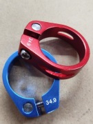 Zacisk do sztycy rowerowej 34.9 2 sztuki 