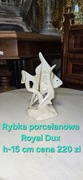 Rybka porcelana Royal Dux 