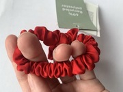 2x nowa gumka do włosów frotka czerwona h&M zestaw gumek