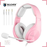 Słuchawki gamingowe marki Sades.