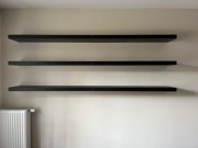 Półka ścienna Ikea LACK, czarnobrąz, 110x26