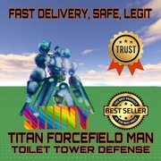 SHINY Titan Forcefield Man | Toilet Tower Defense | TTD