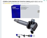 Nowe, cztery sztuki, CEWKA ZAPŁONOWA DO TOYOTA COROLLA E11 E12 1.4 1.6