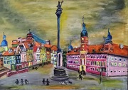 Obraz akrylowy pt.Warszawa