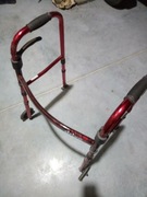 Balkonik, chodzik rehabilitacyjny, składany, lekki, dwukołowy 