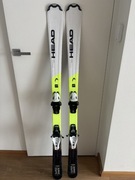 Narty HEAD SUPER SHAPE 147cm z wiązaniami JR