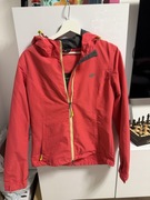 Różowa damska kurtka sportowa 4F wiatrówka przeciwdeszczowa