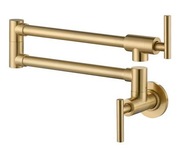 Bateria kuchenna przegubowa ścienna Seria 2 Zlota Mat B