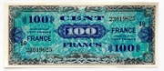 Francja 100 franków 1944 P.123 -UNC