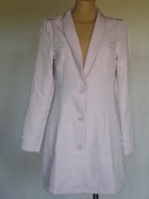 # Elegancka żakietowa sukienka perełki - SAINT GENIES - 36 - nowa #