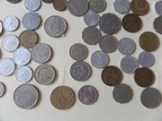 Monety z lat 80 z różnych krajów