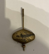 wahadlo do zegara 78g 93mm stare ciezkie kominek