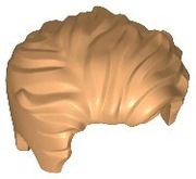 LEGO - 23186 - medium nougat - włosy - NEW