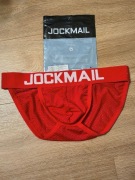 Męskie slipy z siateczką z paskiem po boku No 106 Jockmail 