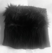 Komin 2 w 1 na głowę z futerkiem