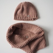 Lulu Castagnette czapka i komin dziecięce 40cm