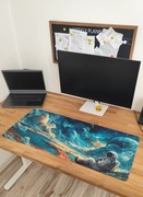 Podkładka XL Pod Mysz Myszkę Dla Graczy Kosmonauta 40x90cm