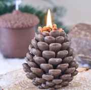 Duża SZYSZKA forma silikonowa 9.5*8.5 do odlewów Świec Mydła Gipsu Żywic 