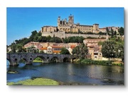 Foto obraz na płótnie Beziers France 100x70cm