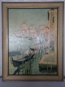 Obraz olejny Gabriel Deschamps Summer in Venice