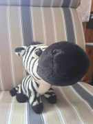 Maskotka przytulanka pluszak Big Headz Zebra