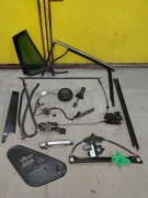 Szyba Golf VII Sportsvan Szyba Prawy Drzwi Tyl